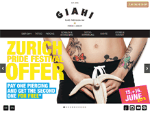 Tablet Screenshot of giahi.ch